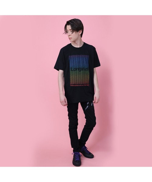 RADIO EVA（ラヂオエヴァ）の「RADIO EVA 466 Longinus Art T-Shirt（Tシャツ/カットソー・メンズ・ホワイト/ブラック/ブラック系その他・X-LARGE/LARGE/SMALL/MEDIUM）」の10枚目の写真