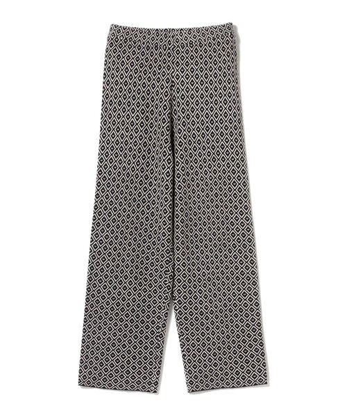 BEAMS LIGHTS（ビームスライツ）の「BEAMS LIGHTS / 9ゲージ ジャガード ニット パンツ（その他パンツ・レディース・ネイビー/ワイン・ONE SIZE）」の17枚目の写真