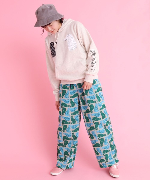 didizizi（ディディジジ）の「HOMEY　フーディ（パーカー・レディース・ベージュ/グリーン・FREE）」の20枚目の写真