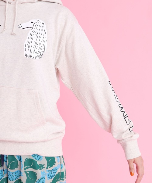 didizizi（ディディジジ）の「HOMEY　フーディ（パーカー・レディース・ベージュ/グリーン・FREE）」の22枚目の写真