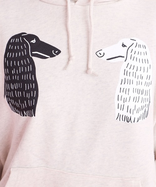 didizizi（ディディジジ）の「HOMEY　フーディ（パーカー・レディース・ベージュ/グリーン・FREE）」の18枚目の写真