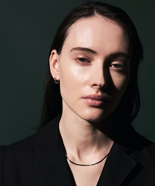 CENE(セネ)の「【CENE】セネ/ドロップフープピアス(ピアス(両耳用)・レディース・シルバー/ゴールド・FREE)」の16枚目の写真