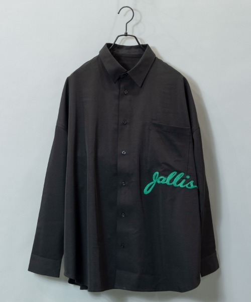 GALLIS ADDICTION(ガリスアディクション)の「GA SOUVENIR L/S SHIRT/スーベニア 長袖シャツ(シャツ/ブラウス・メンズ・ブラック/ライトグリーン/ライトベージュ・FREE)」の7枚目の写真