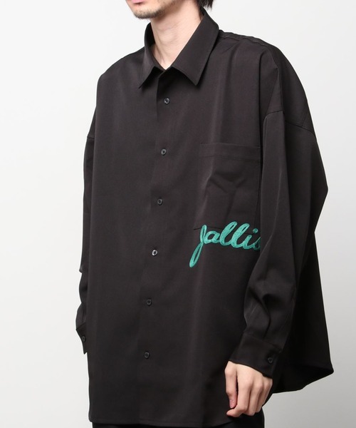 GALLIS ADDICTION(ガリスアディクション)の「GA SOUVENIR L/S SHIRT/スーベニア 長袖シャツ(シャツ/ブラウス・メンズ・ブラック/ライトグリーン/ライトベージュ・FREE)」の14枚目の写真