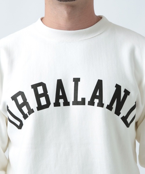 URBAN ISLAND SOCIETY(アーバンアイランドソサエティ)の「【URBAN ISLAND SOCIETY(アーバンアイランドソサエティ)】ヘビークルースウェット(スウェット・メンズ・グレー/オフホワイト・MEDIUM/LARGE)」の12枚目の写真