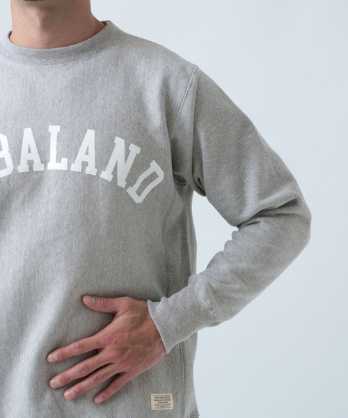 URBAN ISLAND SOCIETY(アーバンアイランドソサエティ)の「【URBAN ISLAND SOCIETY(アーバンアイランドソサエティ)】ヘビークルースウェット(スウェット・メンズ・グレー/オフホワイト・MEDIUM/LARGE)」の8枚目の写真