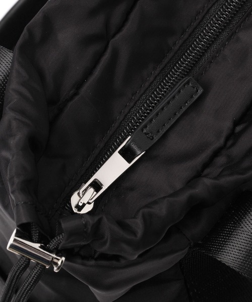 BAYFLOW(ベイフロー)の「デイリーバックパック(バックパック/リュック・レディース・ブラック/ベージュ・FREE)」の9枚目の写真