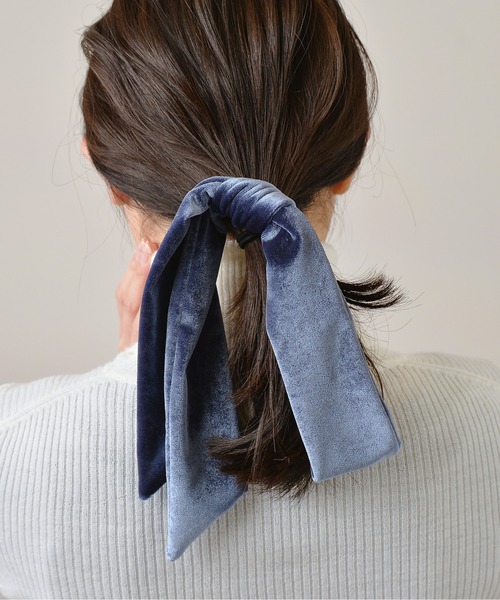 セール】ベロアリボンヘアゴム（ヘアゴム）｜Monocoro toppi