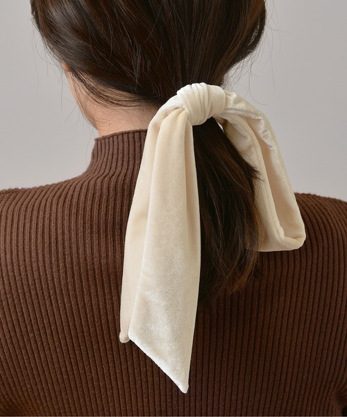 セール】ベロアリボンヘアゴム（ヘアゴム）｜Monocoro toppi