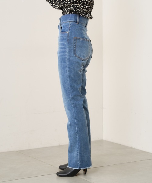 Web限定サイズあり】ストレートデニムパンツ（デニムパンツ