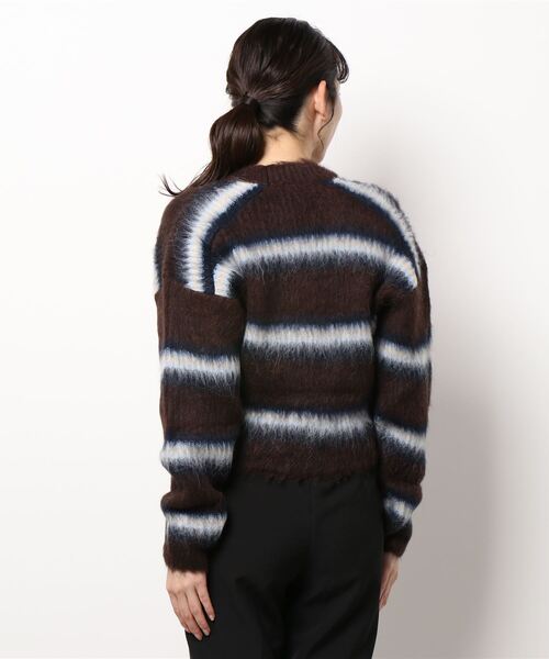 KENZO（ケンゾー）の「ストライプ カーディガン（カーディガン/ボレロ・レディース・ブラウン系その他・X-SMALL/SMALL/MEDIUM）」の3枚目の写真