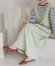 Bab | 前後2WAYジャンパーワンピース(ジャンパースカート)