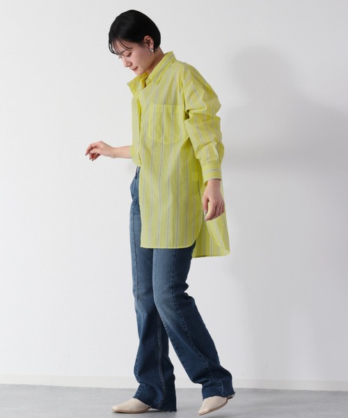 cepo（セポ）の「ビューティーフレアーデニムパンツ（デニムパンツ・レディース・ブルー系2/ブルー系3/ブラック/ネイビー・S/M/L）」の13枚目の写真