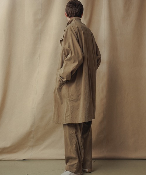 WILD LIFE TAILOR Adam et Rope'（ワイルドテーラーアダムエロペ　）の「【WILD LIFE TAILOR】ガスケープコート（その他アウター・メンズ・ブラック/ベージュ・M/L）」の21枚目の写真