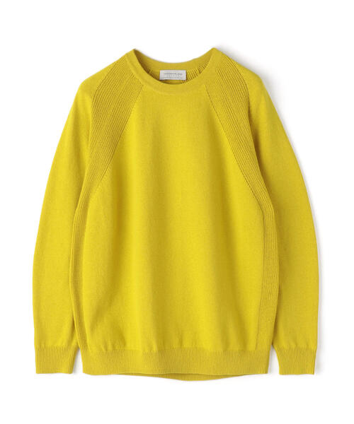 TOMORROWLAND （トゥモローランド）の「コットン デザインクルーネック（ニット/セーター・メンズ・ネイビー/ブルー/キャメル/シャーベット・S/M）」の4枚目の写真