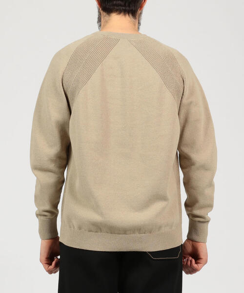 TOMORROWLAND （トゥモローランド）の「コットン デザインクルーネック（ニット/セーター・メンズ・ネイビー/ブルー/キャメル/シャーベット・S/M）」の11枚目の写真