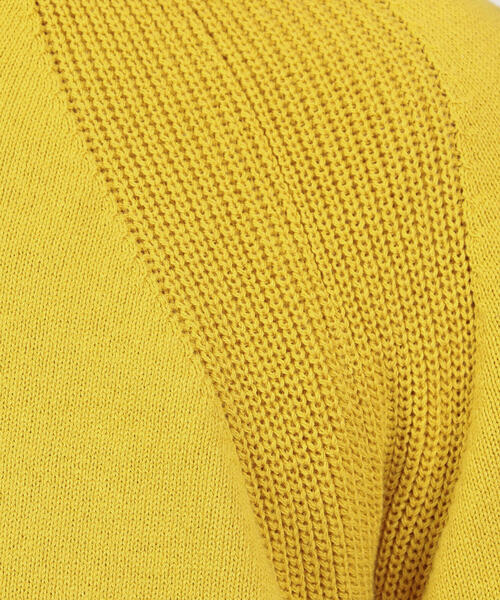 TOMORROWLAND （トゥモローランド）の「コットン デザインクルーネック（ニット/セーター・メンズ・ネイビー/ブルー/キャメル/シャーベット・S/M）」の13枚目の写真