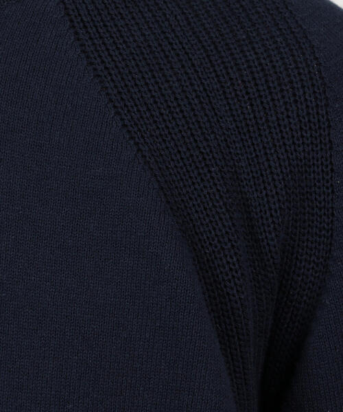 TOMORROWLAND （トゥモローランド）の「コットン デザインクルーネック（ニット/セーター・メンズ・ネイビー/ブルー/キャメル/シャーベット・S/M）」の15枚目の写真