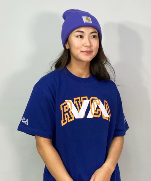 RVCA（ルーカ）の「【ZOZOタウン限定アイテム】RVCA/ルーカ  ビッグシルエット  カレッジ風ビッグロゴTシャツ  BC043-P02（Tシャツ/カットソー・レディース・ホワイト/ブラック/ネイビー/グリーン・M/L）」の20枚目の写真