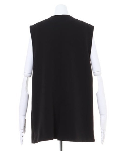 MLI'A（エムリア）の「ダブルボタンジレ（ベスト・レディース・ブラック/ライトベージュ/ライトグリーン/チェック・M）」の7枚目の写真