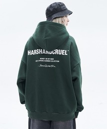 ロゴプリント プルオーバーパーカー HC22SS12【Harsh and Cruel】