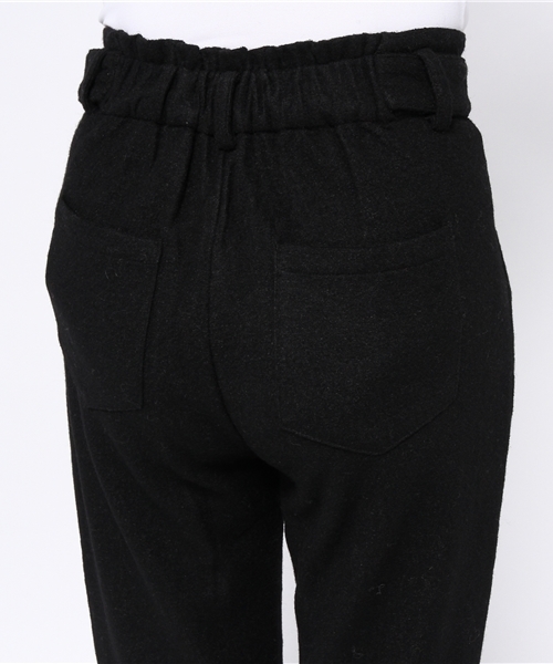 OUTLET（アウトレット）の「【Ciaopanic】ハイウエストウールタックパンツ（その他パンツ・レディース・ブラック/ネイビー/ベージュ・MEDIUM/SMALL）」の8枚目の写真