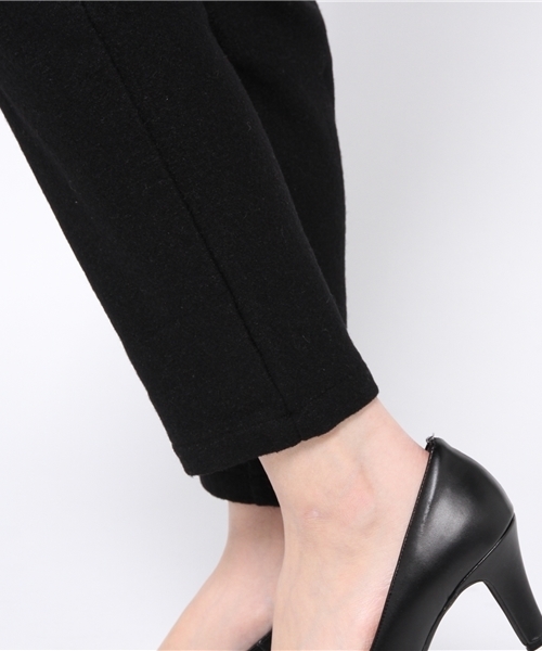 OUTLET（アウトレット）の「【Ciaopanic】ハイウエストウールタックパンツ（その他パンツ・レディース・ブラック/ネイビー/ベージュ・MEDIUM/SMALL）」の10枚目の写真