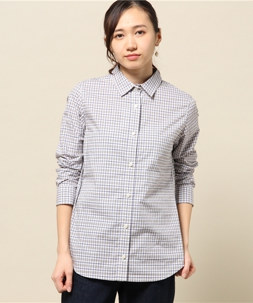 Spick & Span（スピックアンドスパン）の「サキゾメチェック レギュラーシャツ。（シャツ/ブラウス・レディース・ホワイト/レッド/レッド系その他/イエロー・FREE）」の20枚目の写真