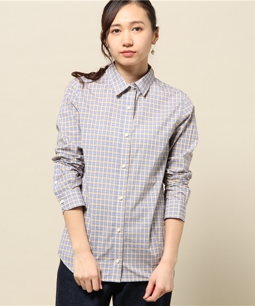 Spick & Span（スピックアンドスパン）の「サキゾメチェック レギュラーシャツ。（シャツ/ブラウス・レディース・ホワイト/レッド/レッド系その他/イエロー・FREE）」の21枚目の写真