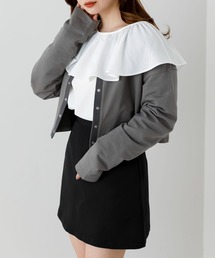 SLURR | リングドットボタンショート丈プルオーバー(カーディガン/ボレロ)