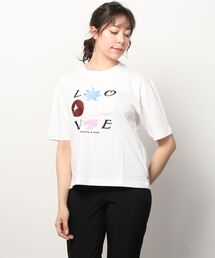 MAISON SCOTCH | ルーズフィット グラフィックTシャツ【164700】(Tシャツ/カットソー)