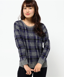 【CAPRICIEUX LE'MAGE】チェックプルオーバー