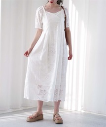 archives | コットンレースパフＩラインワンピース(ワンピース)