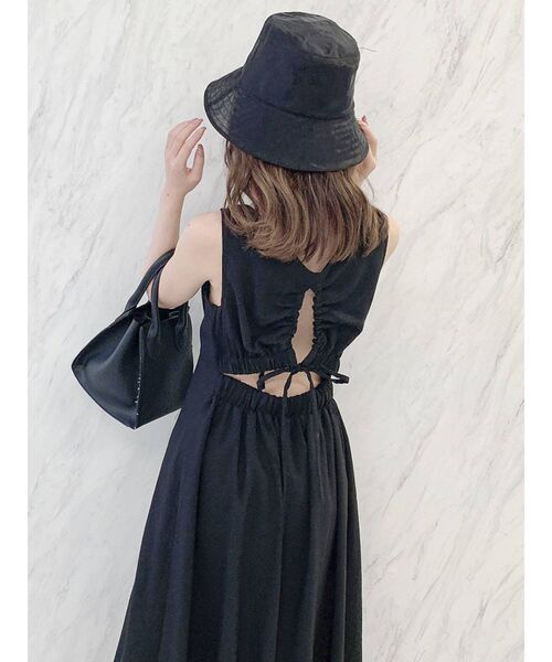 dazzlin（ダズリン）の「バックオープンナチュラルワンピース（ワンピース・レディース・ブラック/グリーン/アイボリー・FREE）」の20枚目の写真