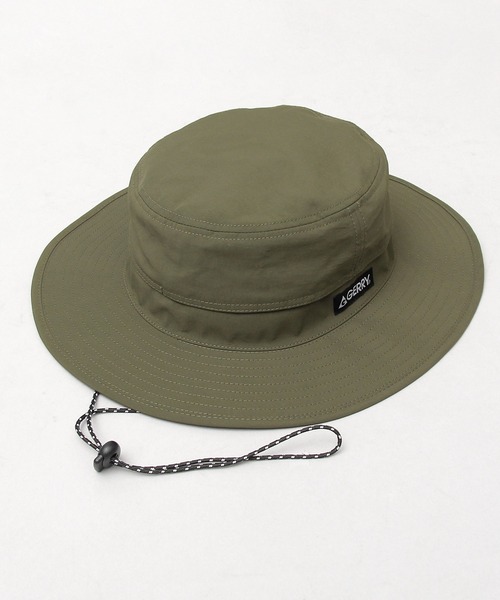 GERRY（ジェリー）の「撥水加工 ナイロン アドベンチャーハット（ハット・メンズ・ブラック/ネイビー/カーキ・FREE）」の10枚目の写真