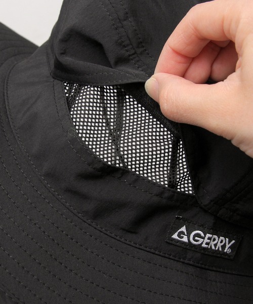 GERRY（ジェリー）の「撥水加工 ナイロン アドベンチャーハット（ハット・メンズ・ブラック/ネイビー/カーキ・FREE）」の19枚目の写真