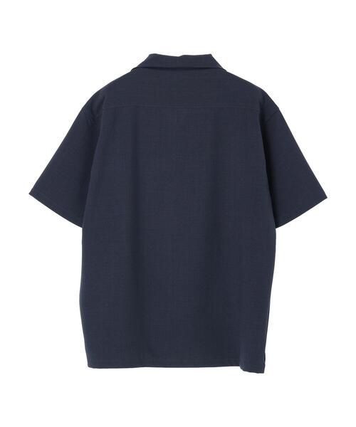 CRAFT STANDARD BOUTIQUE(クラフトスタンダードブティック)の「ポリトロオープンカラー半袖シャツ *(シャツ/ブラウス・メンズ・ブラック/ベージュ/ネイビー・LL/M/L)」の14枚目の写真