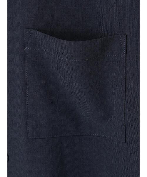 CRAFT STANDARD BOUTIQUE(クラフトスタンダードブティック)の「ポリトロオープンカラー半袖シャツ *(シャツ/ブラウス・メンズ・ブラック/ベージュ/ネイビー・LL/M/L)」の20枚目の写真