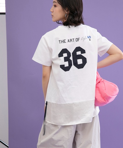kimiです。3点エイミーロウ 半袖　カットソー セール】デザインフーディ トップス（Tシャツ/カットソー