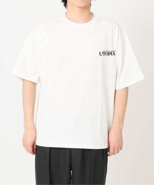 JOURNAL STANDARD（ジャーナルスタンダード）の「【MISHIMA MART/ミシママート】ユートピア クルーネック S/S Tシャツ（Tシャツ/カットソー・メンズ・ホワイト/パープル/ネイビー/イエロー/グリーン/ブルー系その他・MEDIUM/LARGE/X-LARGE）」の21枚目の写真