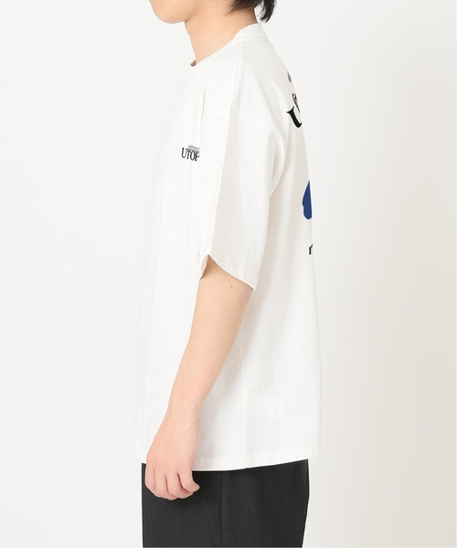 JOURNAL STANDARD（ジャーナルスタンダード）の「【MISHIMA MART/ミシママート】ユートピア クルーネック S/S Tシャツ（Tシャツ/カットソー・メンズ・ホワイト/パープル/ネイビー/イエロー/グリーン/ブルー系その他・MEDIUM/LARGE/X-LARGE）」の20枚目の写真