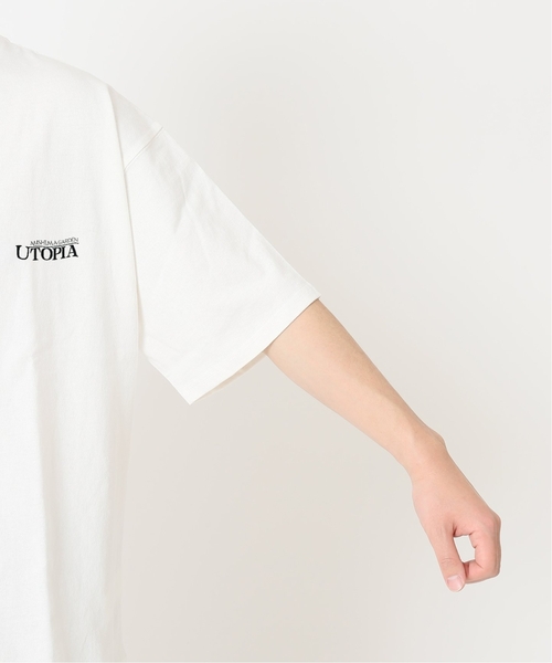 JOURNAL STANDARD（ジャーナルスタンダード）の「【MISHIMA MART/ミシママート】ユートピア クルーネック S/S Tシャツ（Tシャツ/カットソー・メンズ・ホワイト/パープル/ネイビー/イエロー/グリーン/ブルー系その他・MEDIUM/LARGE/X-LARGE）」の16枚目の写真
