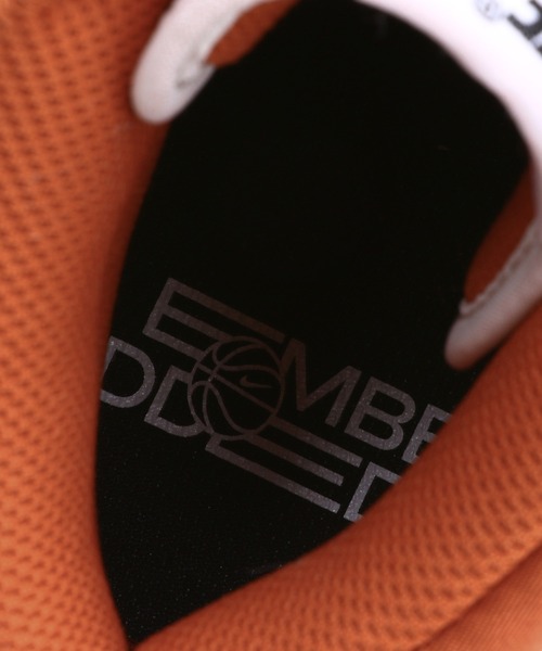 NIKE（ナイキ）の「NIKE DUNK HI RETRO PRM EMB / ダンク ハイ / DH8008-800（スニーカー・メンズ・オレンジ・26cm/26.5cm/27cm/27.5cm/28cm/28.5cm/29cm/25㎝/30cm）」の3枚目の写真