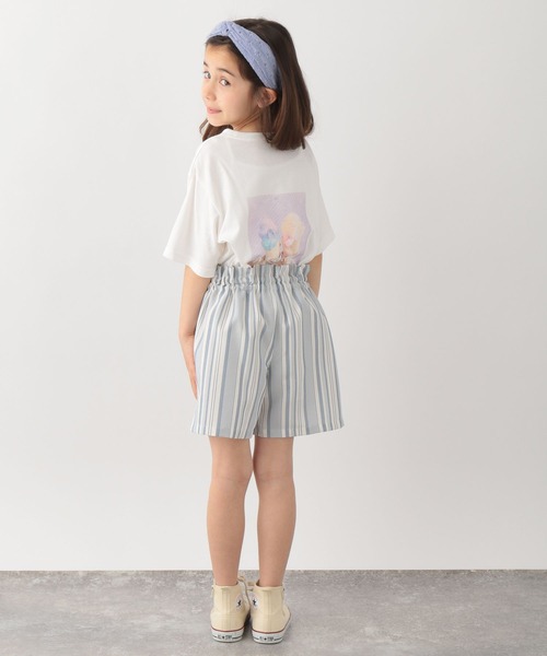 GLOBAL WORK（グローバルワーク）の「さらさら快適/柄キュロット/キッズ/274146（その他パンツ・キッズ・ライトブルー/オフホワイト/アイボリー・110cm/120cm/130cm/140cm/150cm/160cm/100cm）」の11枚目の写真