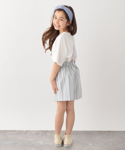 GLOBAL WORK（グローバルワーク）の「さらさら快適/柄キュロット/キッズ/274146（その他パンツ・キッズ・ライトブルー/オフホワイト/アイボリー・110cm/120cm/130cm/140cm/150cm/160cm/100cm）」の9枚目の写真