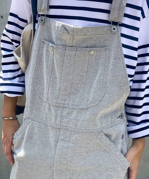 JOHNBULL グレーオーバーオール Johnbull（ジョンブル）の「【THE NEW DENIM PROJECT