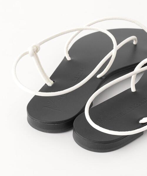 NICOLAS LAINAS（ニコラスライナス）の「＜NICOLAS LAINAS＞バックストラップ サンダル（サンダル・レディース・ブラック/ホワイト・36/38/37）」の7枚目の写真