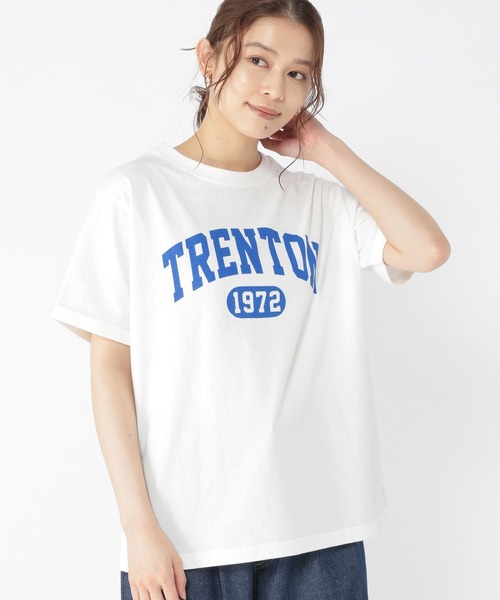 studio CLIP（スタディオクリップ）の「カレッジロゴTシャツ（Tシャツ