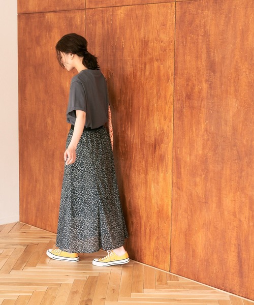 studio CLIP（スタディオクリップ）の「カレッジロゴTシャツ（Tシャツ/カットソー・レディース・スモーク/オフホワイト/アイボリー/イエロー/ブラウン/ホワイト・FREE）」の16枚目の写真