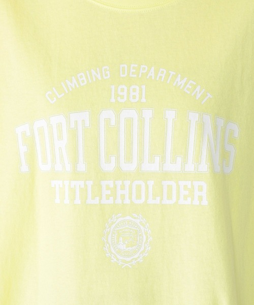 studio CLIP（スタディオクリップ）の「カレッジロゴTシャツ（Tシャツ/カットソー・レディース・スモーク/オフホワイト/アイボリー/イエロー/ブラウン/ホワイト・FREE）」の11枚目の写真